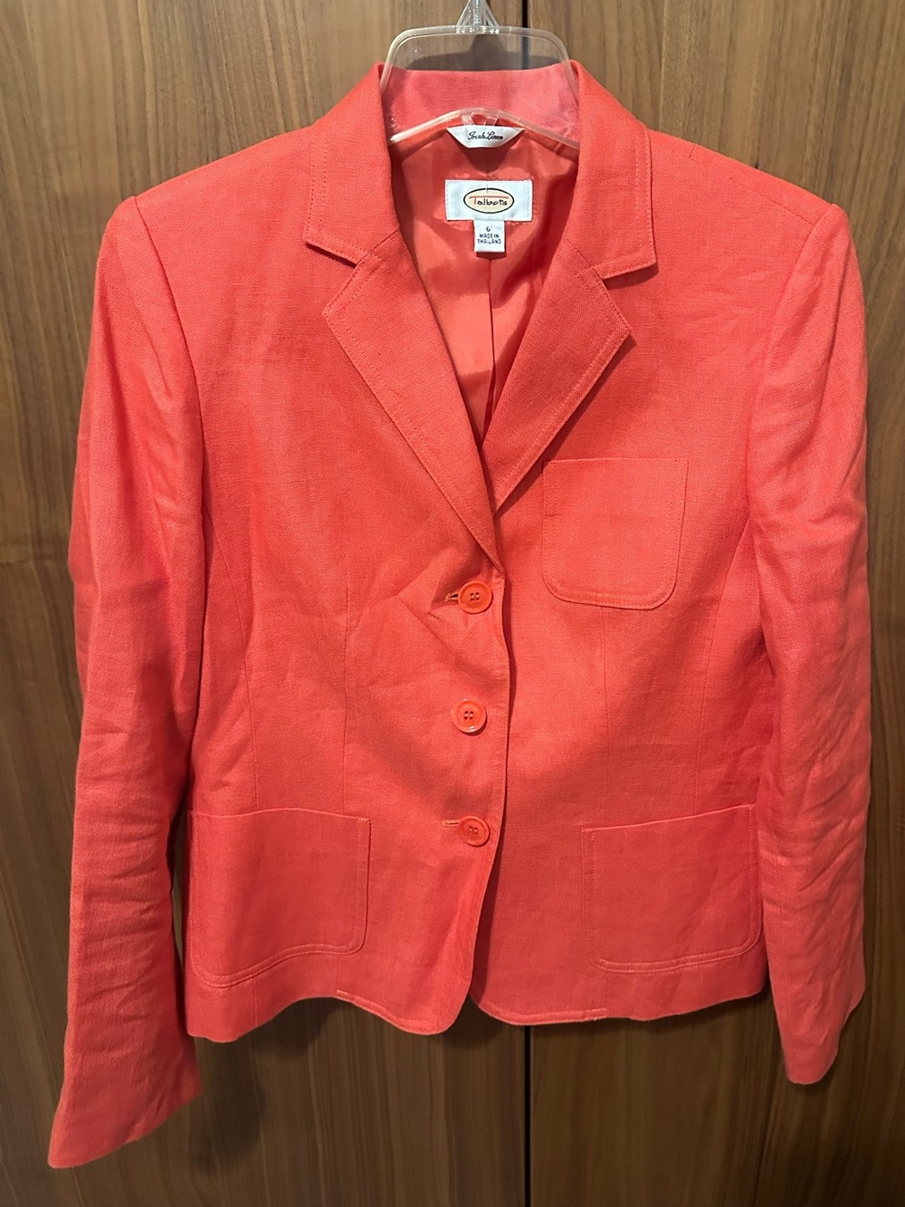 Talbots Linen Blazer